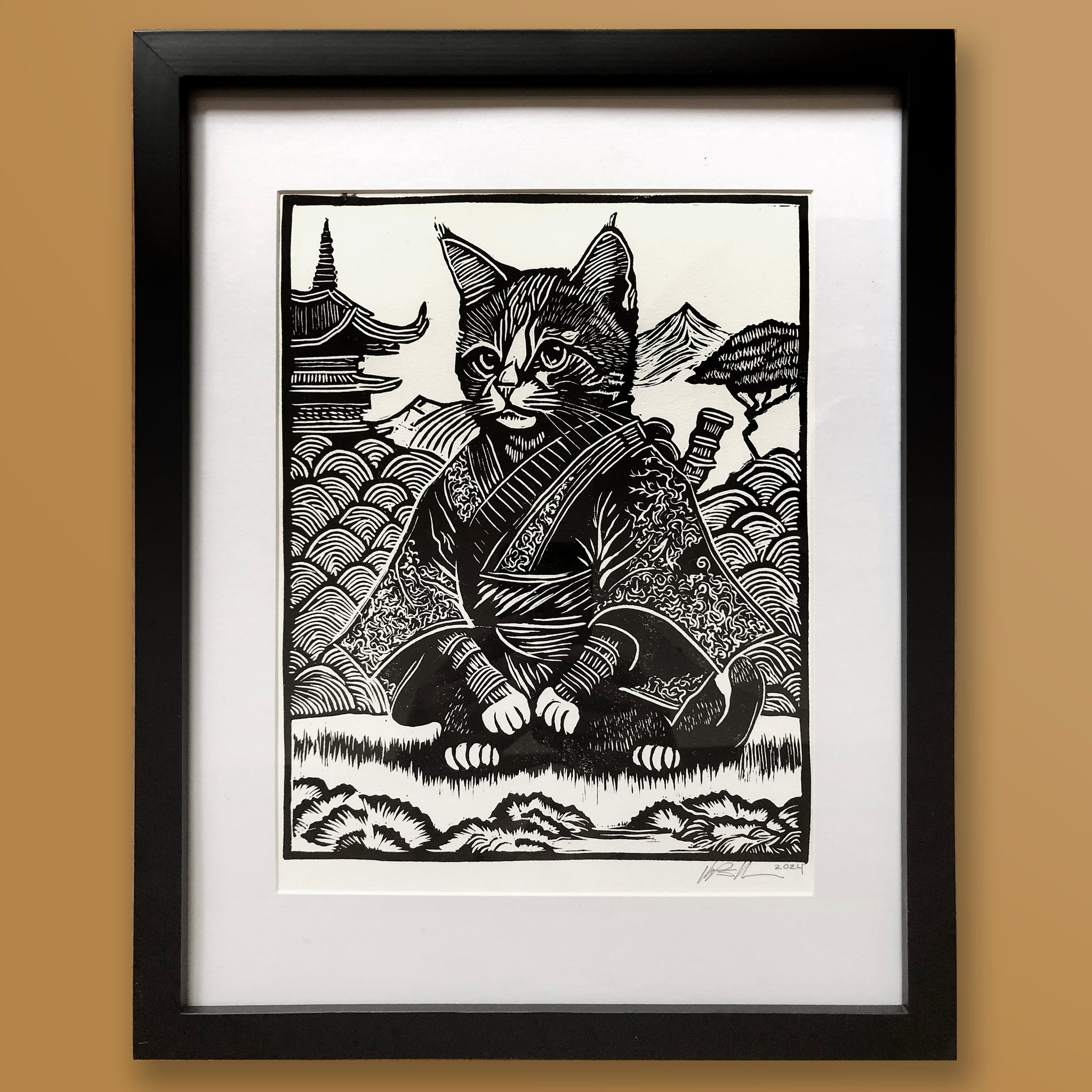 Samurai Cat
